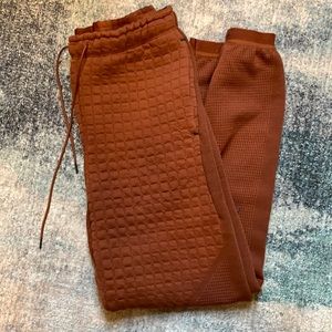 Nike sweatpants, orange, size XS